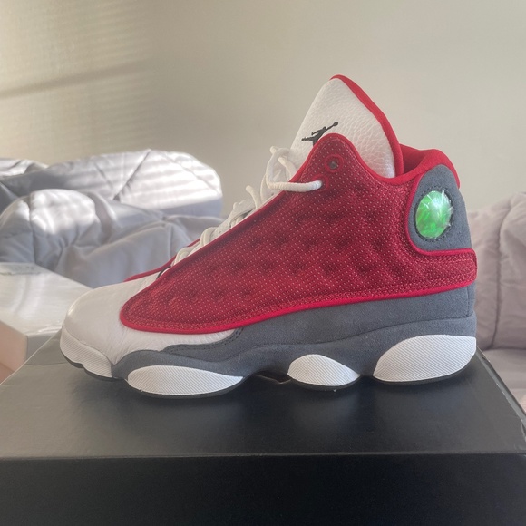 Air Jordan 13 retro(GS) gym red/black-flint grey-white - Picture 1 of 2